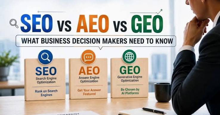 SEO vs AEO vs GEO: What Is The Difference?