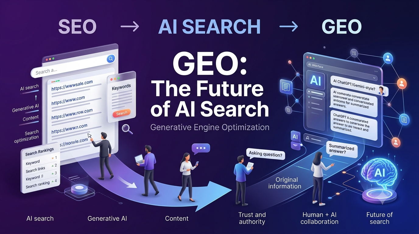 Generative Engine Optimization (GEO): A Simple Guide to the Future of AI Search