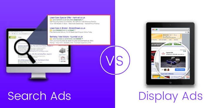 Display Advertising vs Search Advertising: What's the Difference?