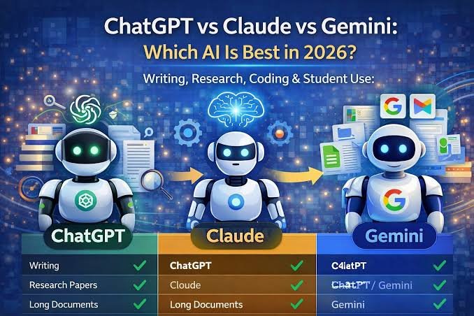 ChatGPT vs Google Gemini vs Claude: Which AI Tool Is Best for You?